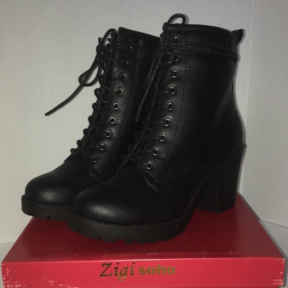 ZIGIny's Kourtian NIB Moto-Style boots Sz 8.5 & 9M - Picture 8 of 8